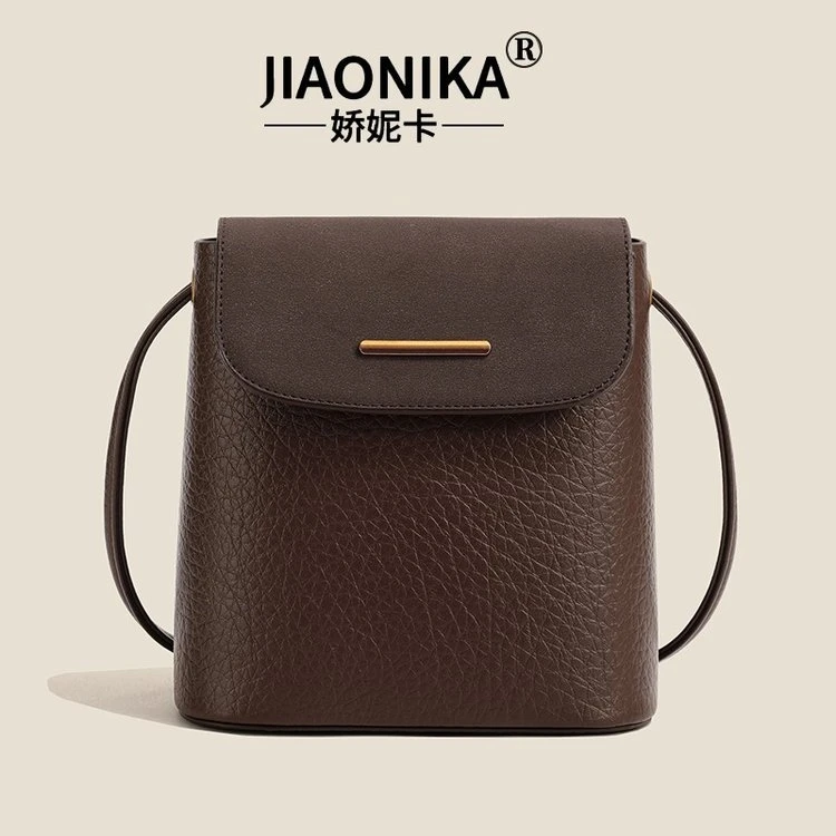 艺承高奢 | 斜挎包品味与时尚并重，我们的女包不容错过5012棕色