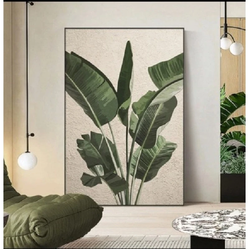 【夏临】客厅装饰画沙发背景墙落地画高级感玄关挂画