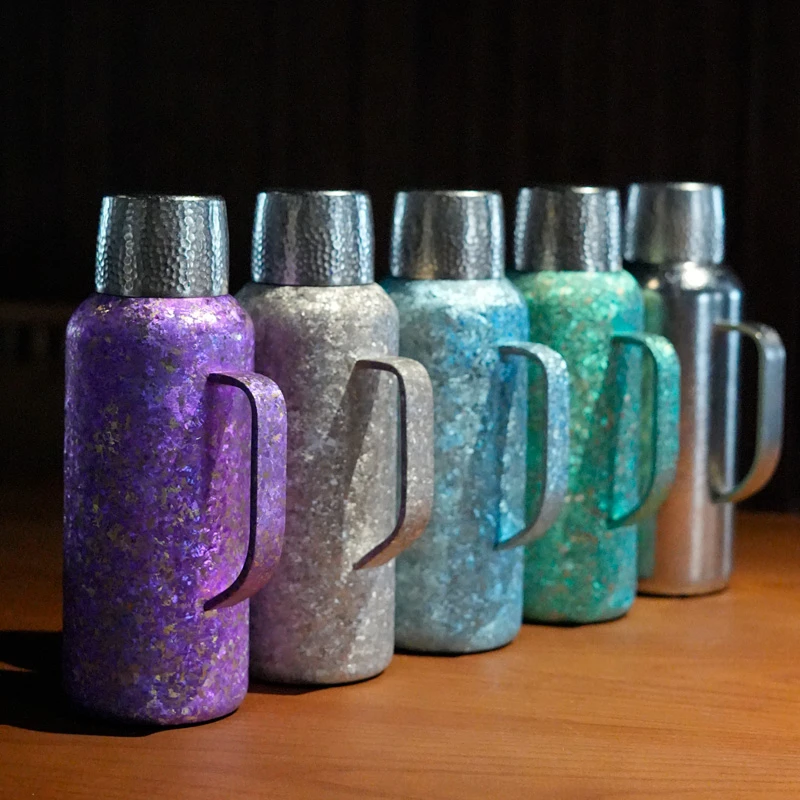 米索纯钛焖茶壶家用大容量保温壶暖水壶白茶闷泡茶壶户外便携新款