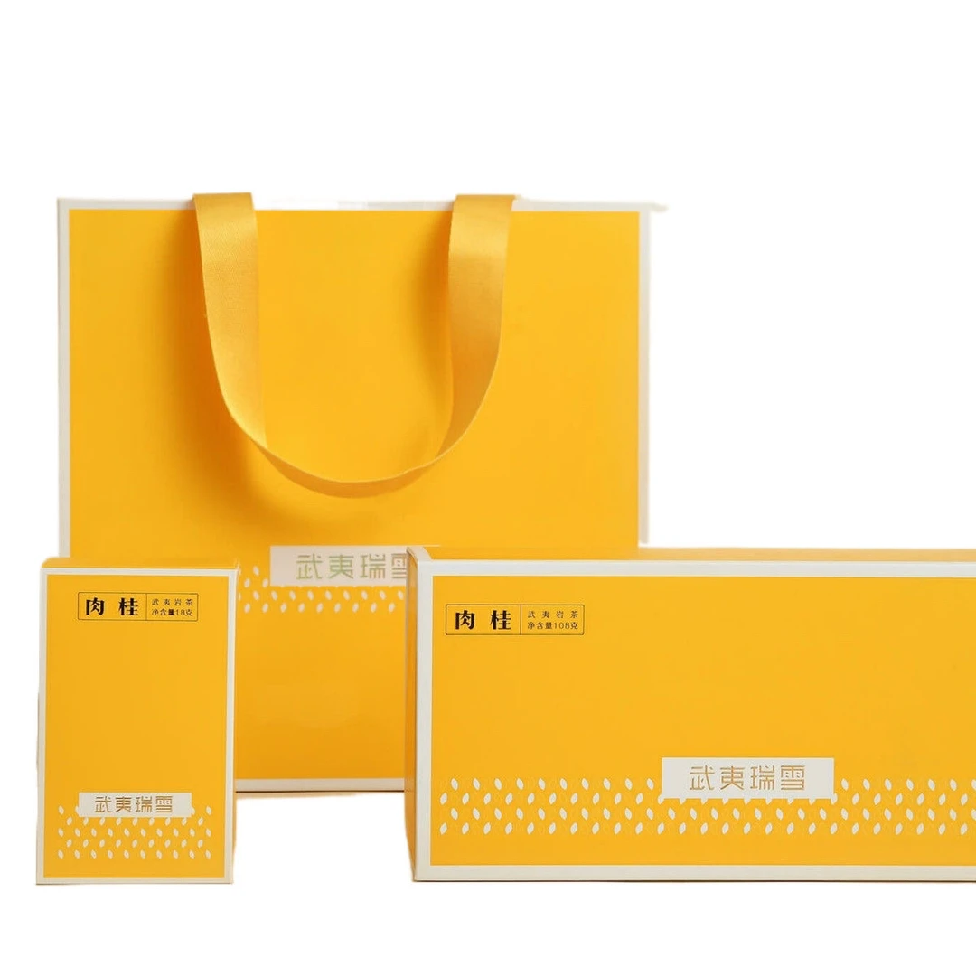 正宗原产地武夷瑞雪肉桂茶叶高档岩茶乌龙茶高端浓香型盒装送礼茶