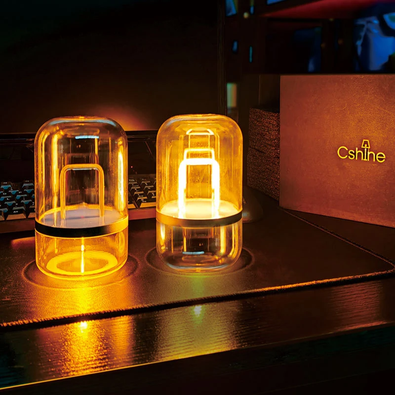 异地恋情侣感应灯双人感应台灯高级礼物创意卧室氛围灯女生日礼物