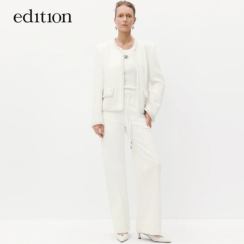 【赵老板专属】edition小香风外套短款箱型绅士西服#EBC3COTT03