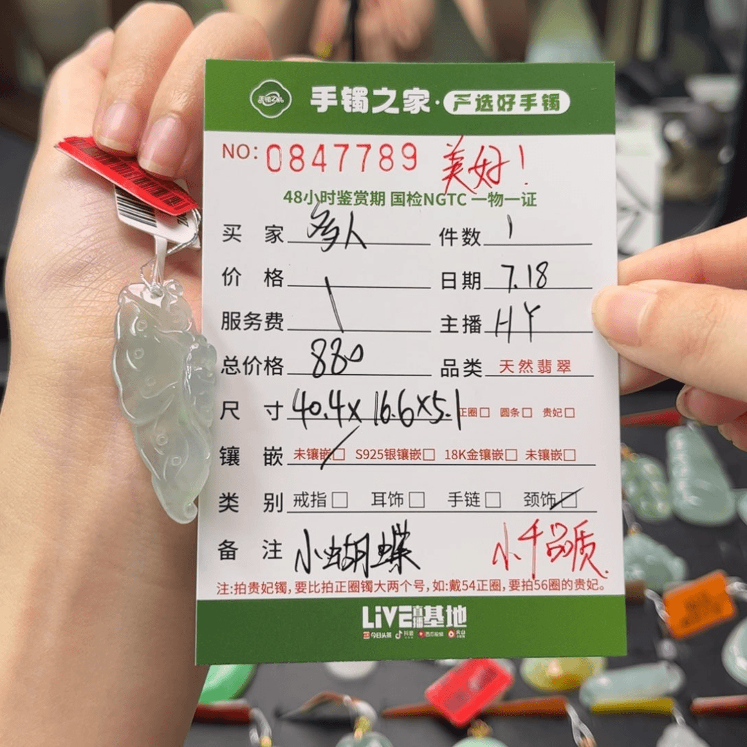 【闪购商品】翡翠颈饰未镶嵌000000000