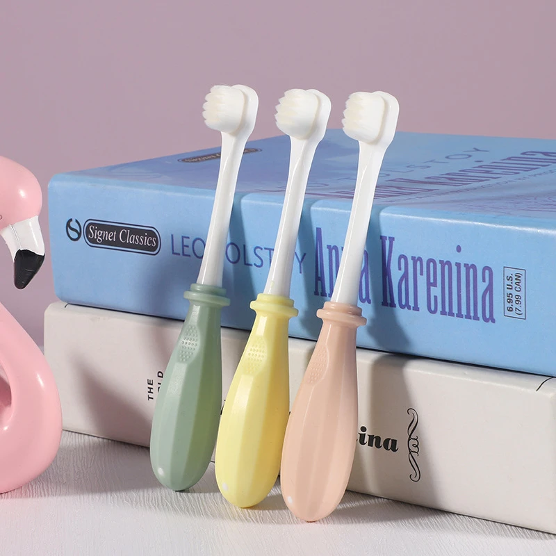 牙刷儿童超细软毛乳牙刷呵护牙龈超软小头刷男女小孩学生通用