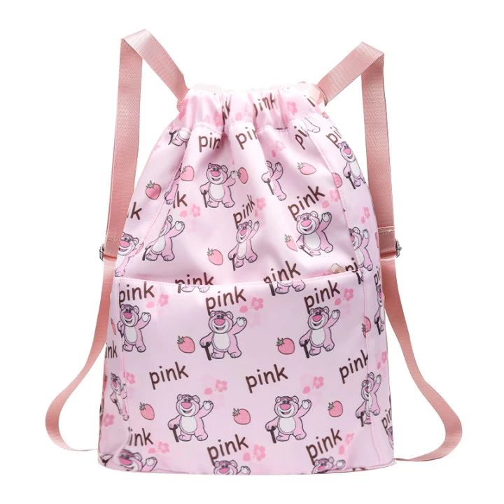 阪织屋玩具总动员草莓熊联名款双肩包托特包手提包拉链包包休闲包