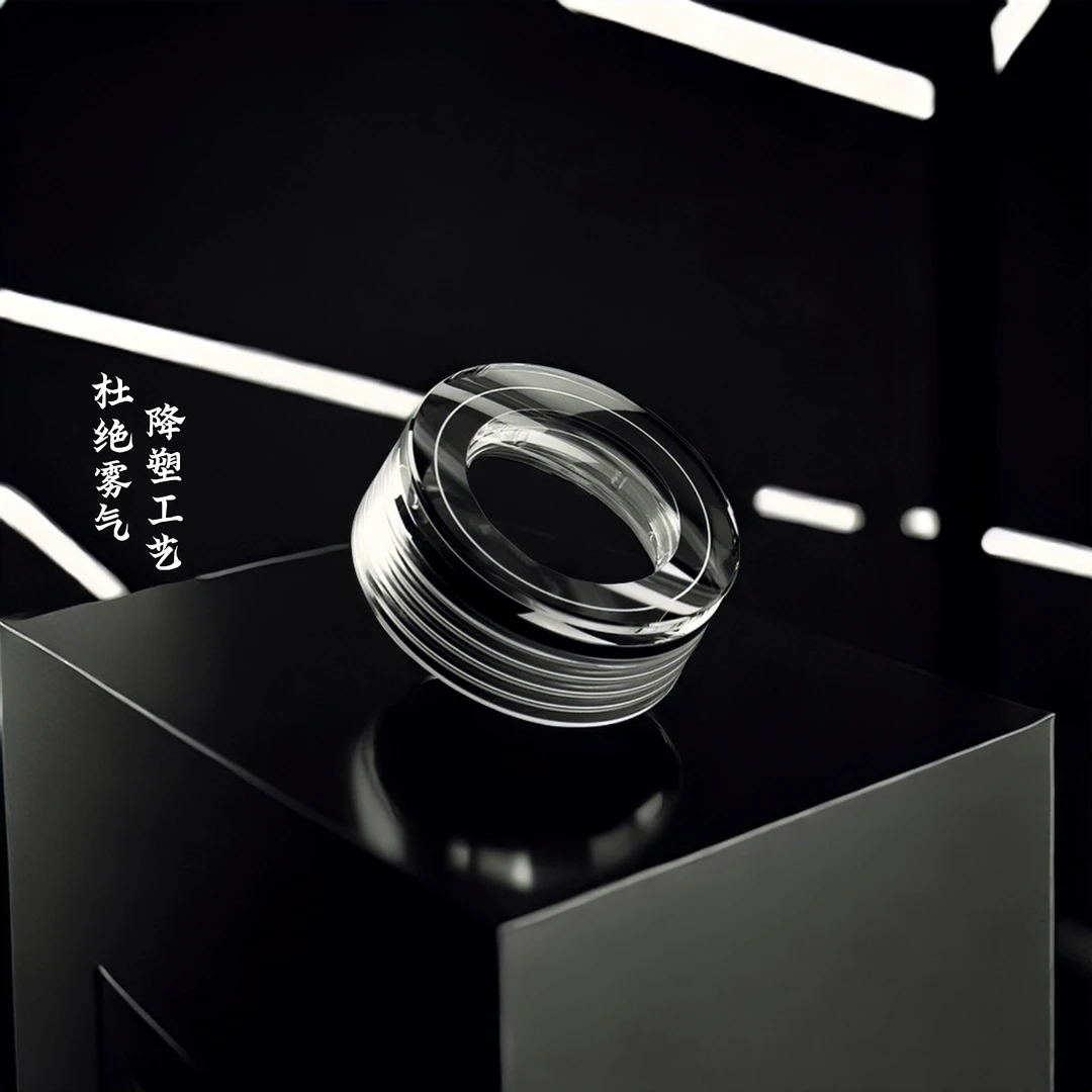 【玻璃杯 杯盖】配件双层玻璃杯高硼硅玻璃杯隔热便携车载玻璃杯