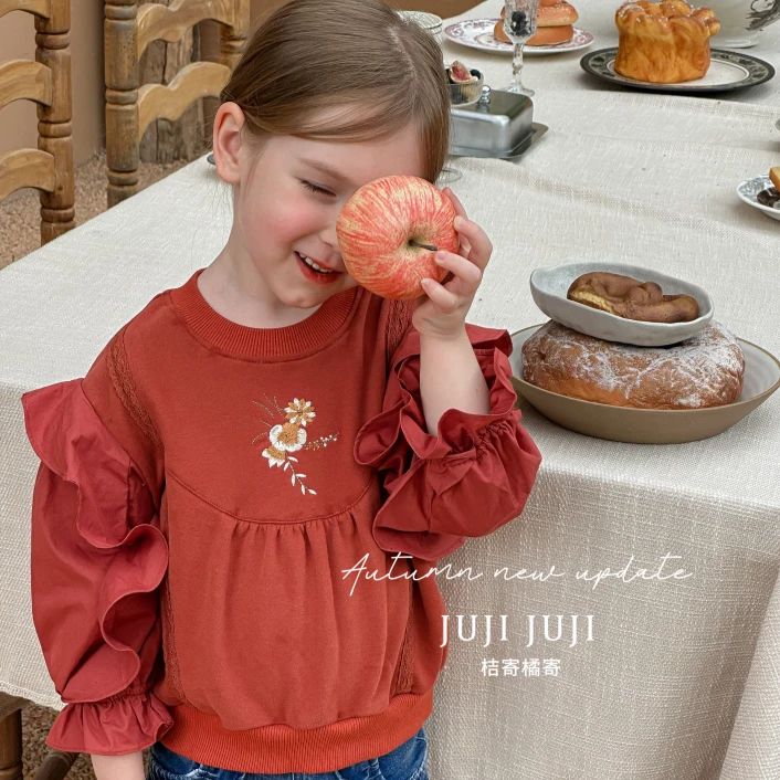 【YJ】桔寄橘寄juji•橘寄奶油欧包卫衣8151