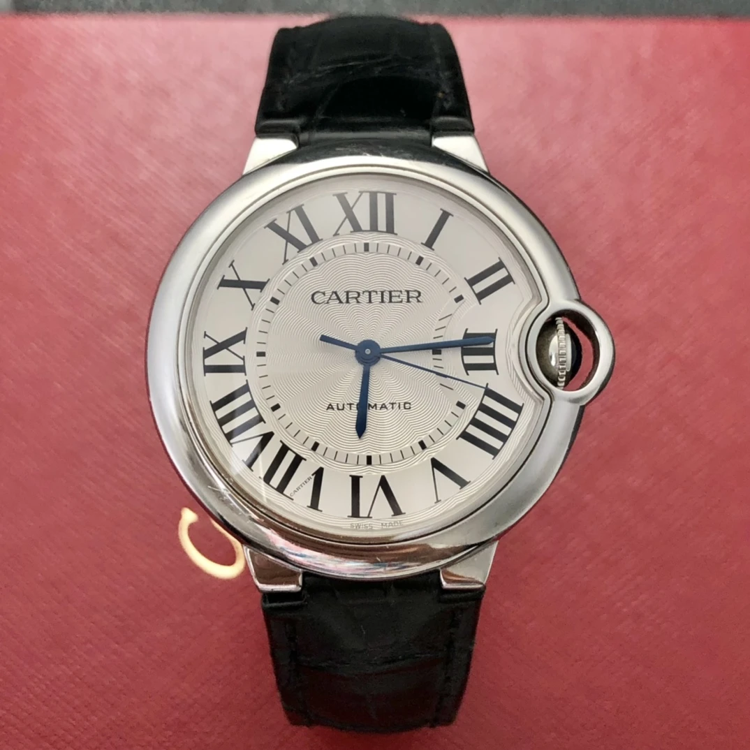 99新 Cartier/卡地亚 蓝气球系列W69017Z4/自动机械/单表36.6mm