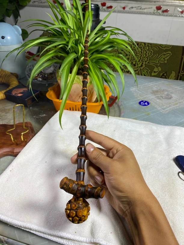 黑紫竹 马辫烟杆 长直杆75公分26节