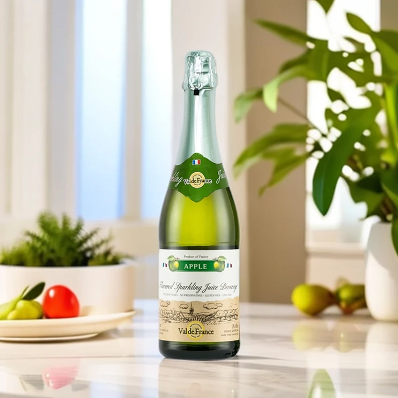 进口苹果汁饮料 沃迪安汽泡酒小香槟 无醇清爽浓缩起泡苹果汁饮料