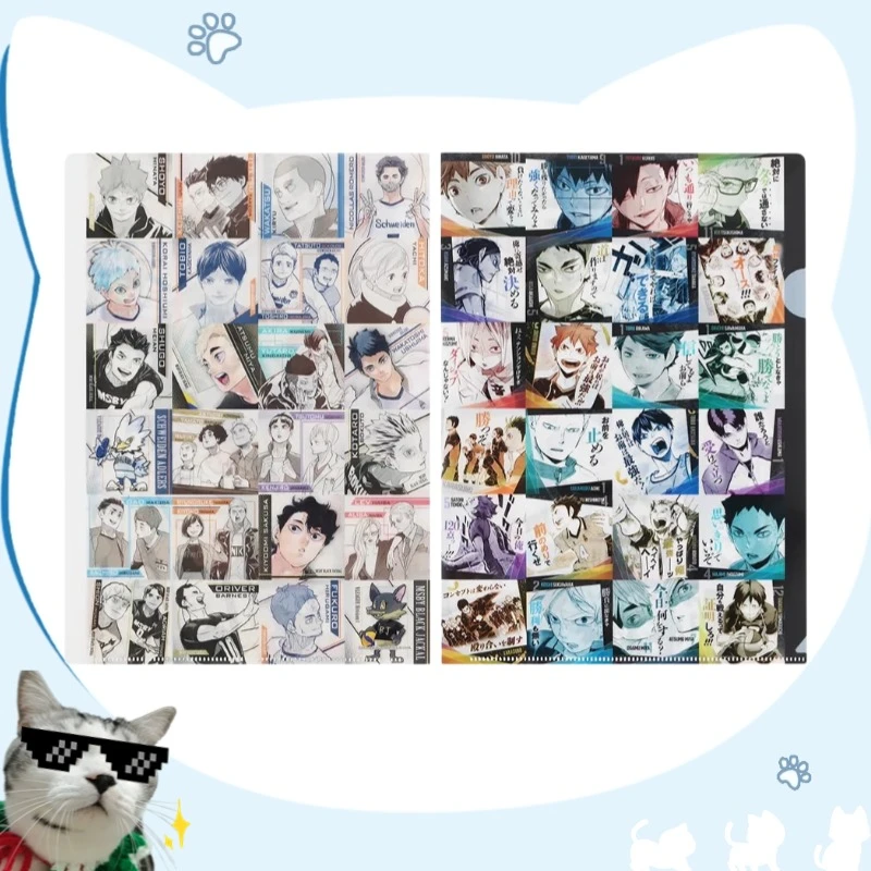 【日谷正版】排球少年  青春激励原画杯垫同柄 切页亚克力挂件