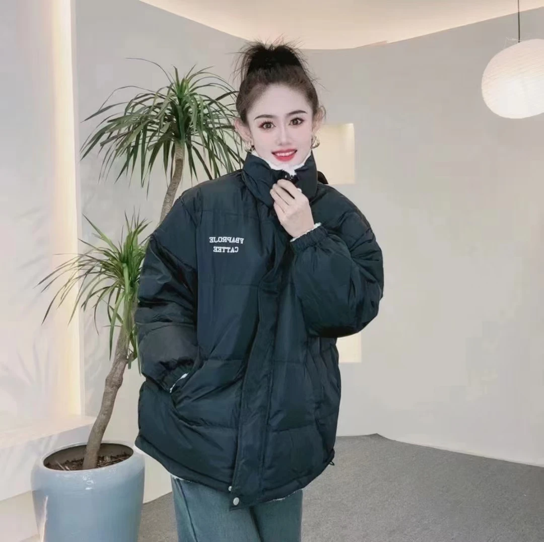 红红衣橱 时尚百搭宽松版棉服