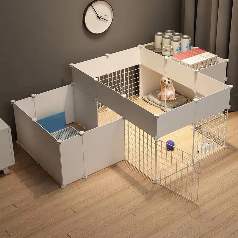 宠物围栏狗狗室内狗屋笼子中小型犬泰迪柯基隔离门防护栏栅栏狗窝