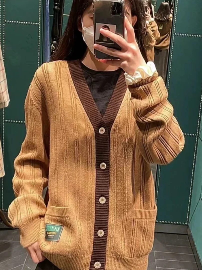 GUCCI/古驰罗纹羊毛衫开衫外套 S码 全新带吊牌 工价10900