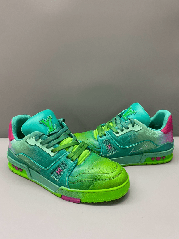 6码 LV Trainer 小牛皮低帮 时尚板鞋 原盒