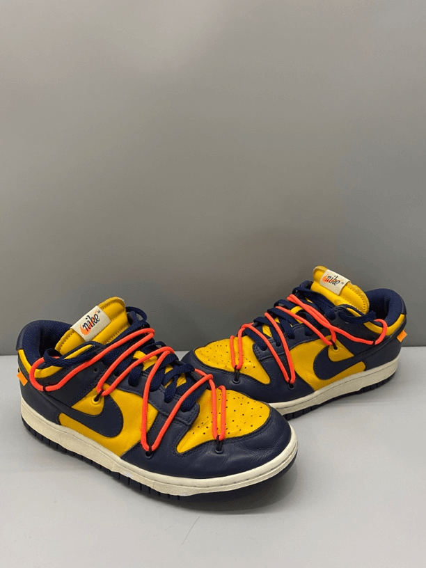 42码 耐克 ow联名 黑曜石 dunk 低帮 板鞋