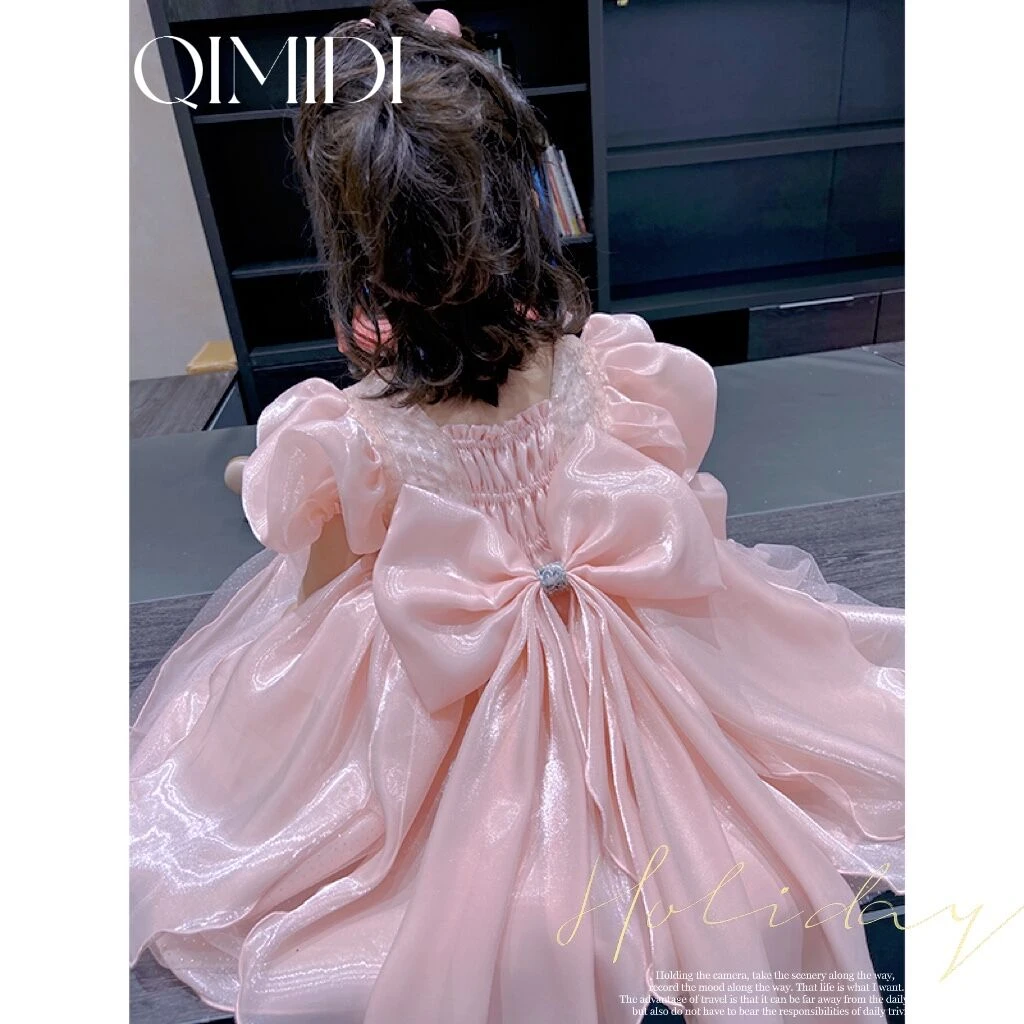 【粉公主】奇米迪女童原创高端公主裙生日礼服夏装24928