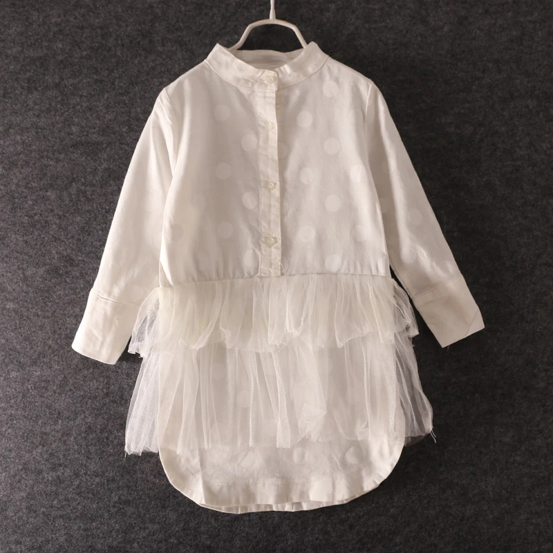 春装新款女童衬衫裙D026/026