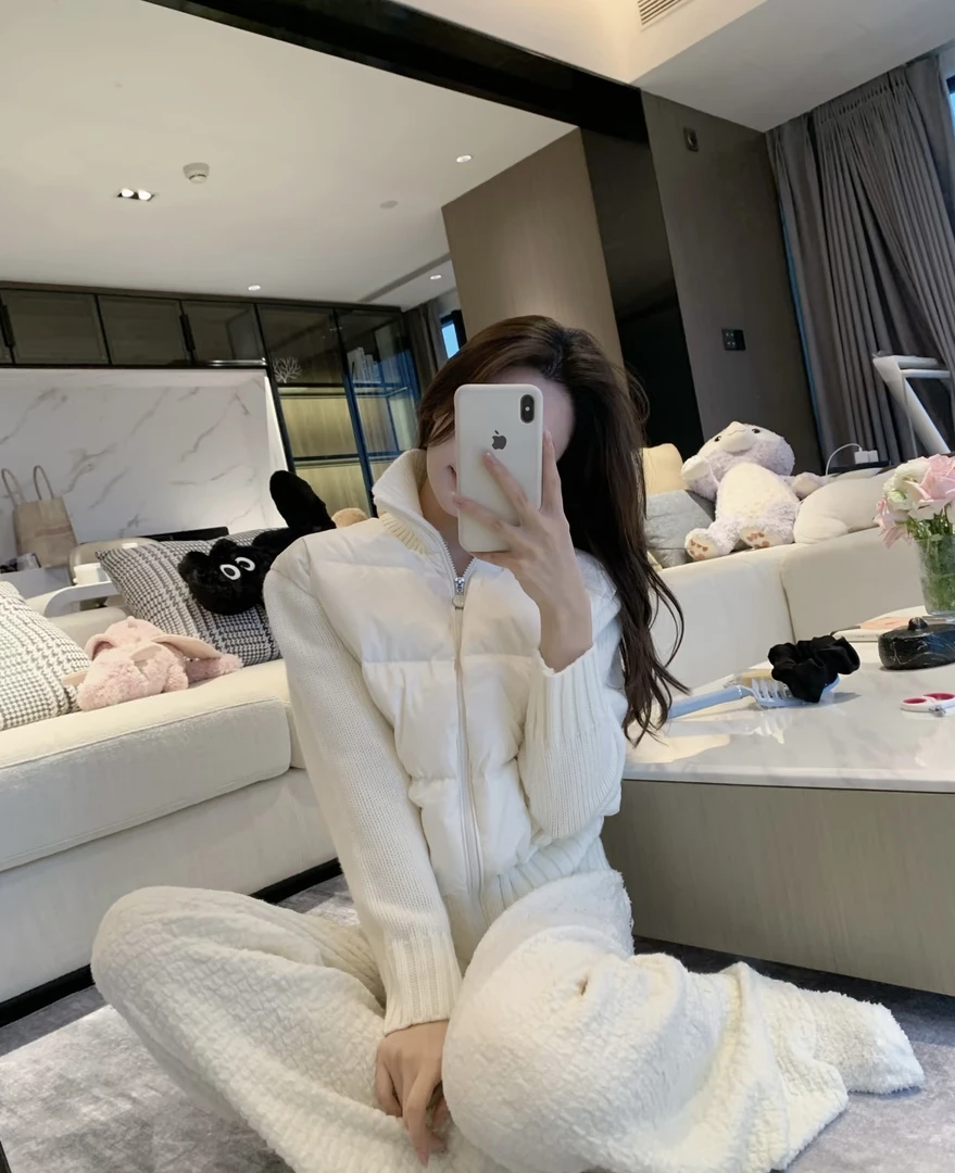 【小蒙拼接外套】加厚宽松显瘦外套