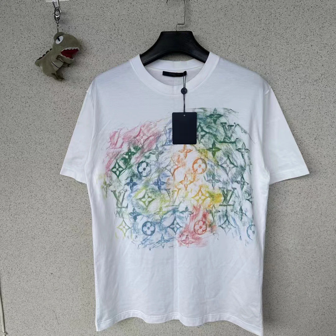 99新 LouisVuitton/路易威登 LV蜡笔短袖/xI码