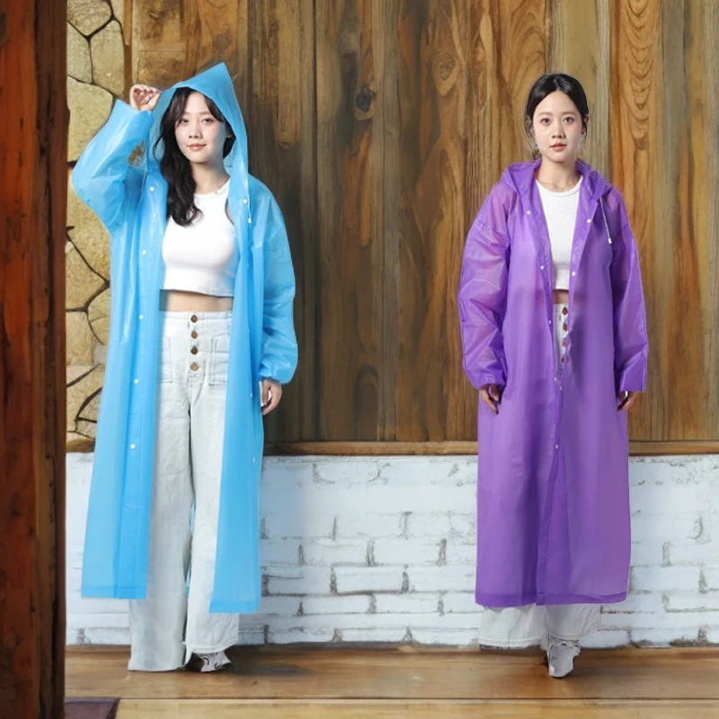 新款时尚加厚防暴雨雨衣成人孩子户外徒步便携式登山男女同款雨衣