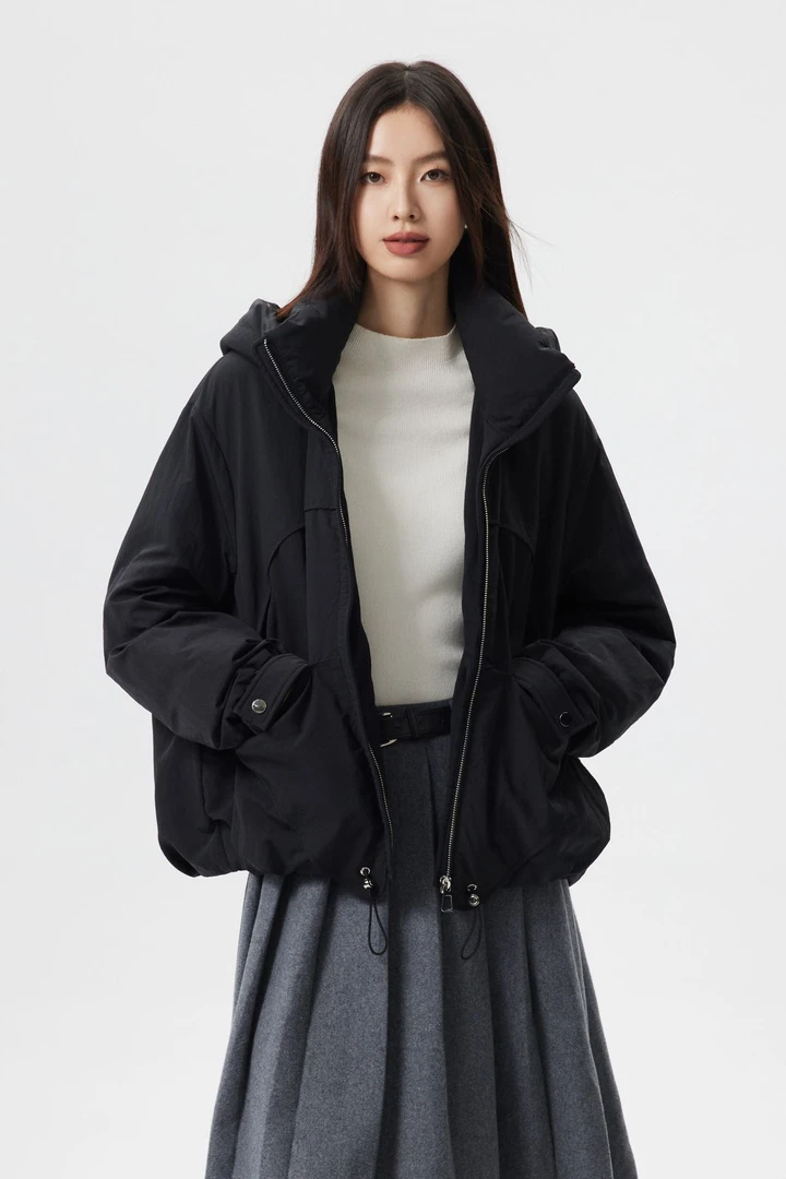 【三十梦】新款风衣款羽绒服休闲时尚设计款83023