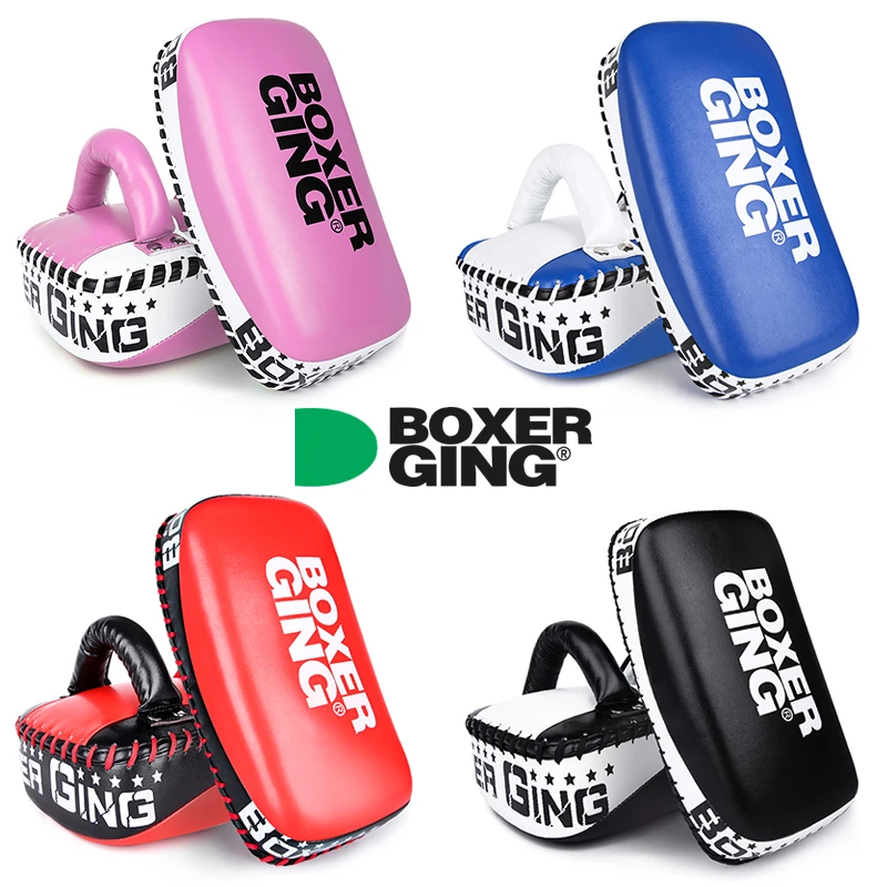 专业拳击脚靶泰拳搏击 跆拳道脚靶 挡板弧形踢靶实战训练器材护具