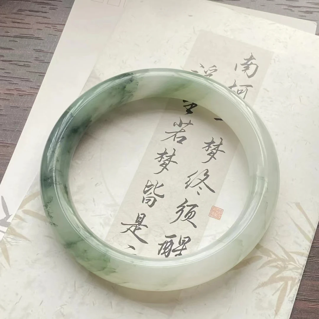 天山翠飘花手镯多样性发货编号480
