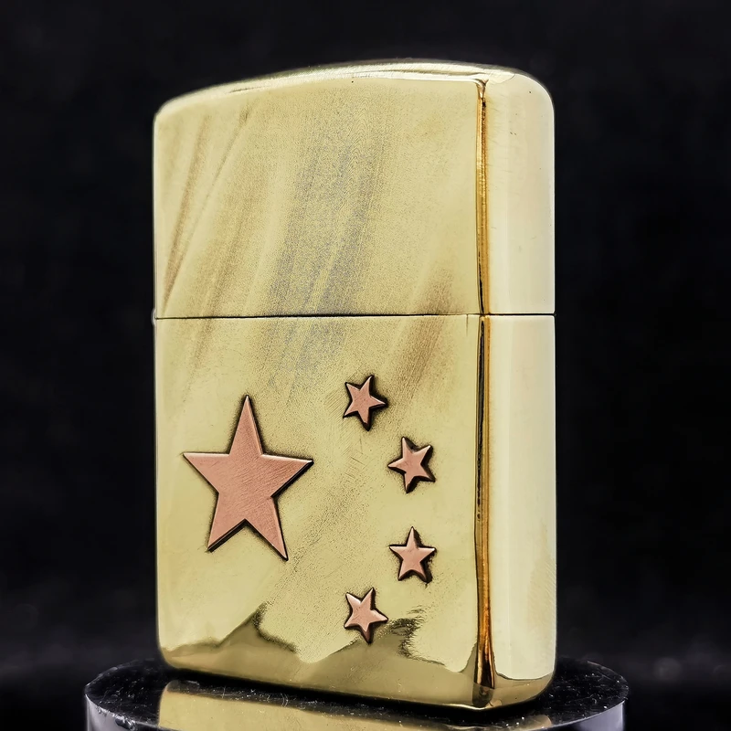 ZIPPO正品打火机/黄铜盔甲为人民服务DY9902TZ【林子】