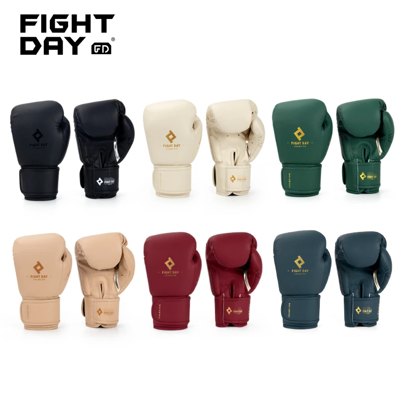 FIGHTDAY拳套拳击哑光手套男女泰拳散打搏击格斗沙袋训练沙包