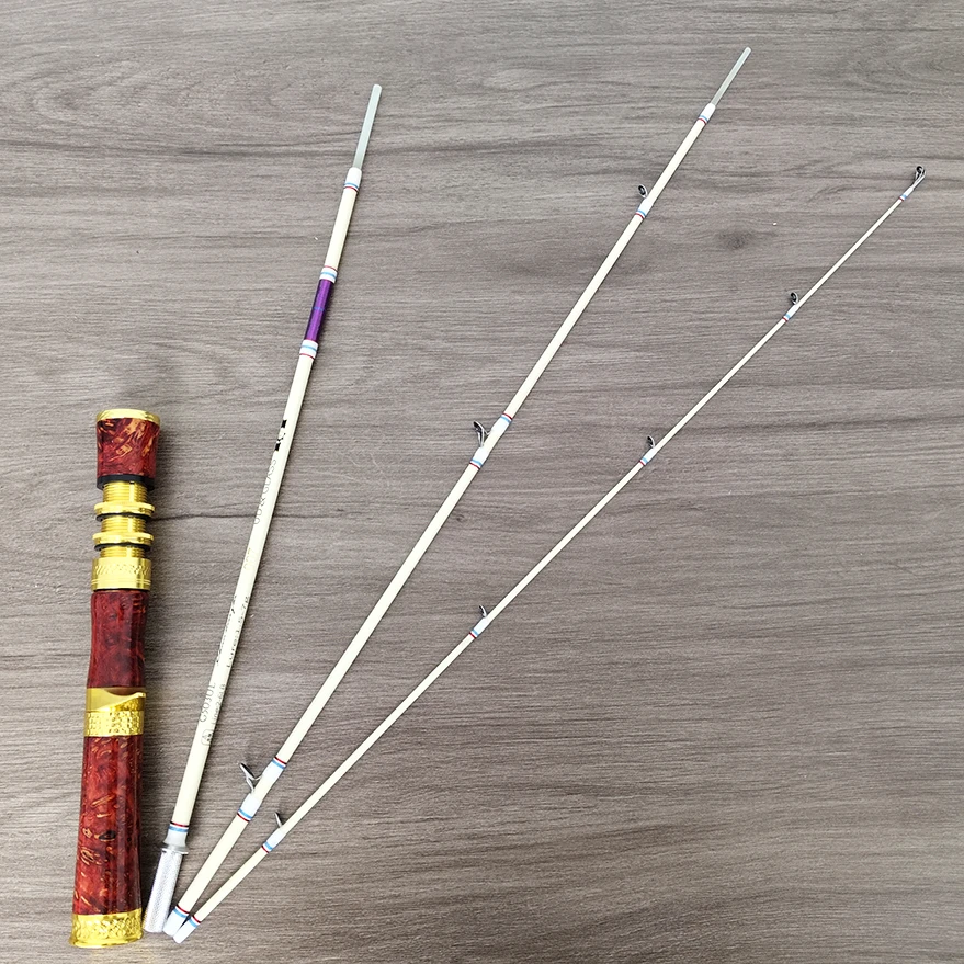 爆款微物路亚竿溪流马口竿便携式手把握柄鱼竿钓杆UL小饵弹射玻纤