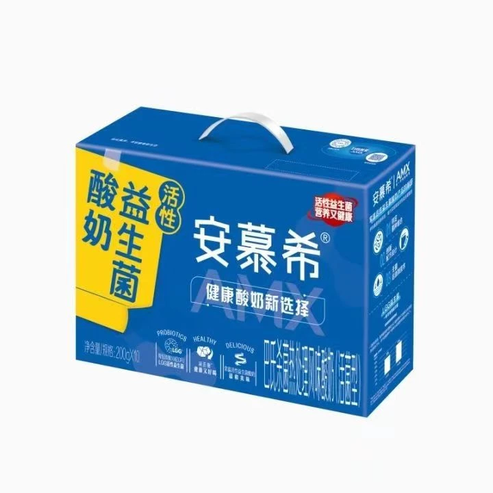 （9月产） 伊利安慕希AMX活性益生菌酸奶 205g*12盒/箱