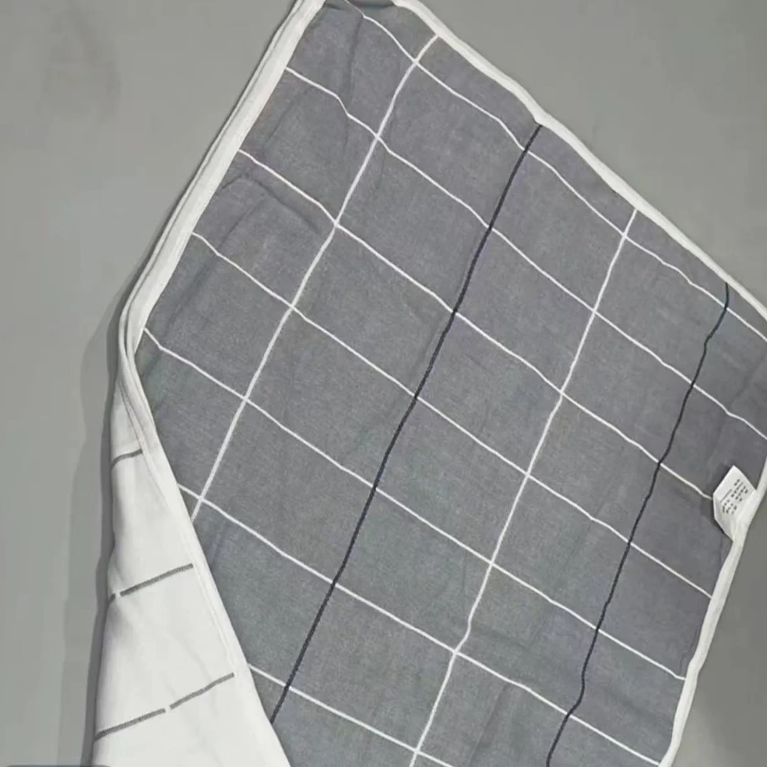 【品质优享】品牌尾单全棉加厚纱布枕巾简约设计