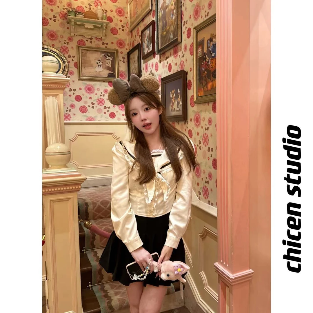 【Chicen】♥701-750东大门显瘦气质甜美韩系上衣·C