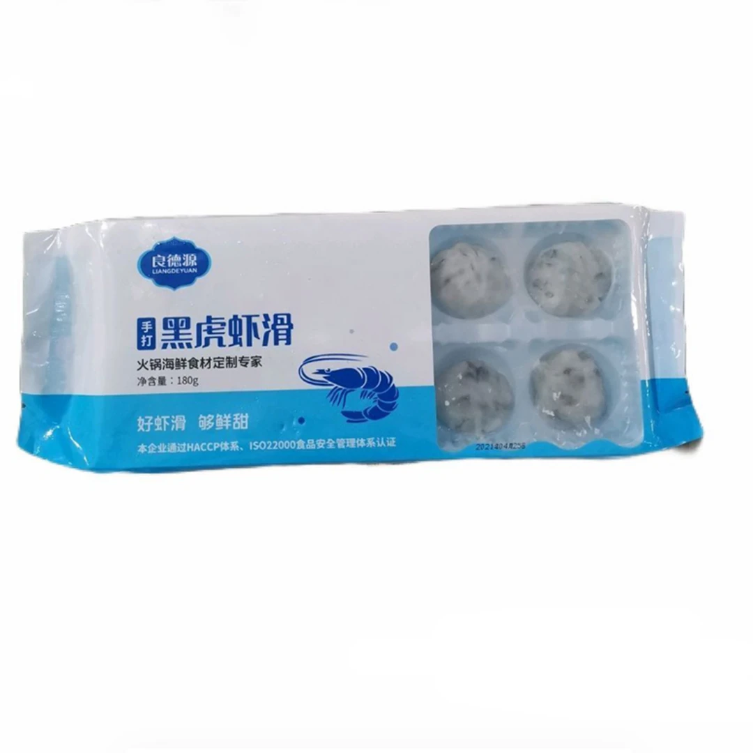 良德源黑虎虾滑180g/袋