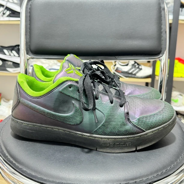 44码 Nike 耐克 科比 kb Kobe zk 毒液 绿蟒 篮球鞋 二手
