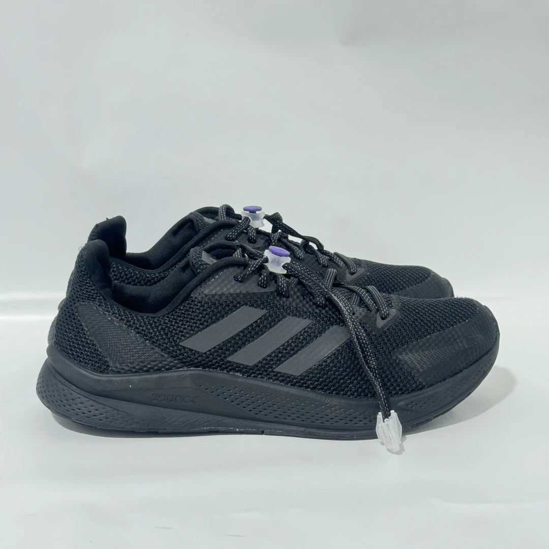 41码 adidas X9000L1 轻便透气 网面 跑鞋 全黑 公价599 二手