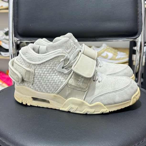 39码 Nike Air Cruz 防滑耐磨 魔术贴 休闲鞋 灰白 公价2239 二手