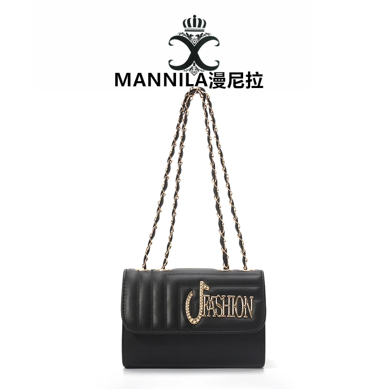 MANNILA/漫尼拉单肩小香风轻奢时尚女士腋下包5808