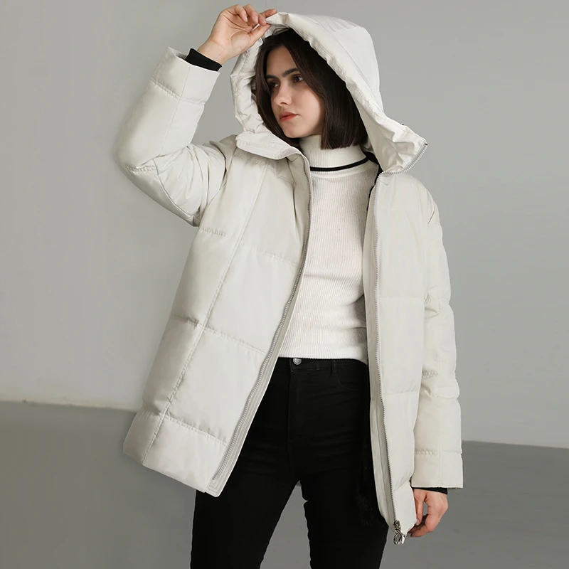 新款极寒貂皮内胆大衣鹅绒羽绒服女短款可拆卸整貂貂毛派克服皮草