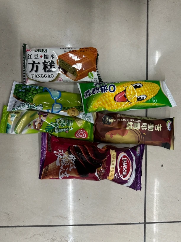 平价雪糕一份6根