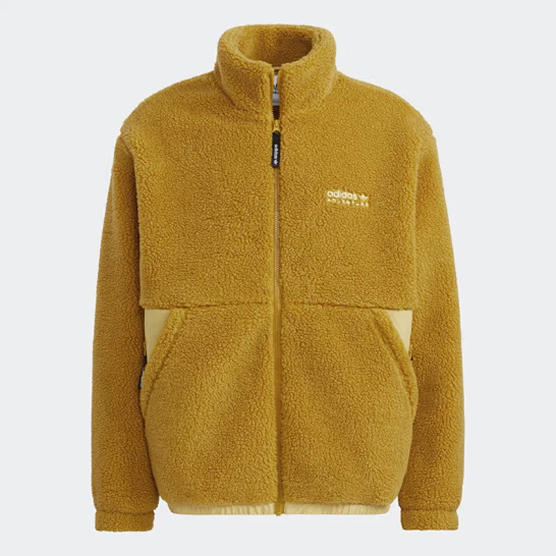 阿迪达斯三叶草保暖加绒外套 HC0366