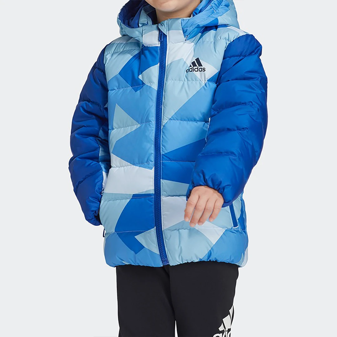 adidas阿迪达斯儿童舒适训练运动羽绒服外套 GG3637