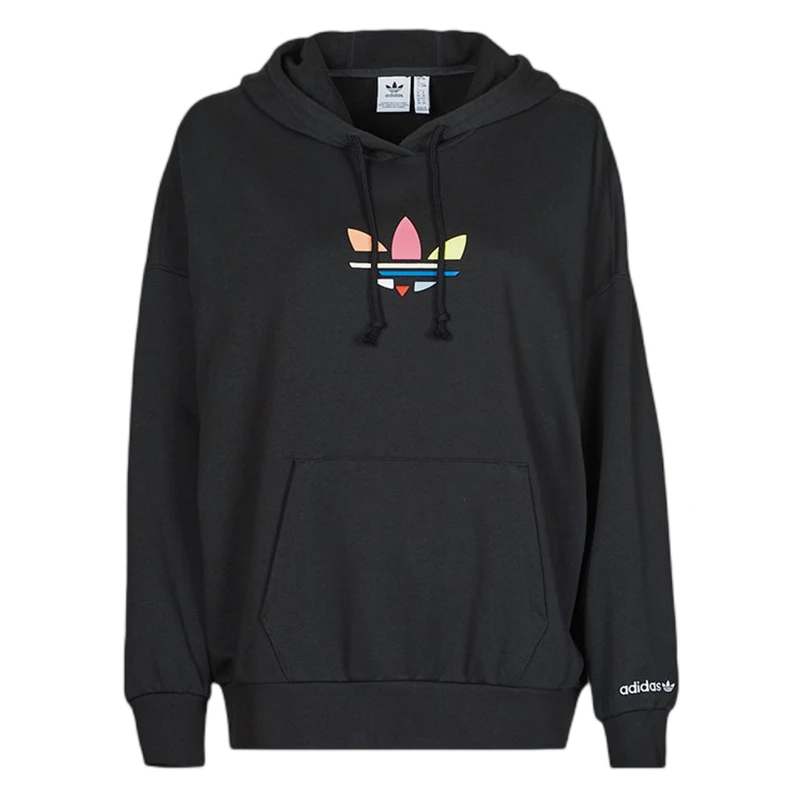 Adidas阿迪达斯三叶草女装HOODIE时尚运动休闲卫衣套头衫H09308