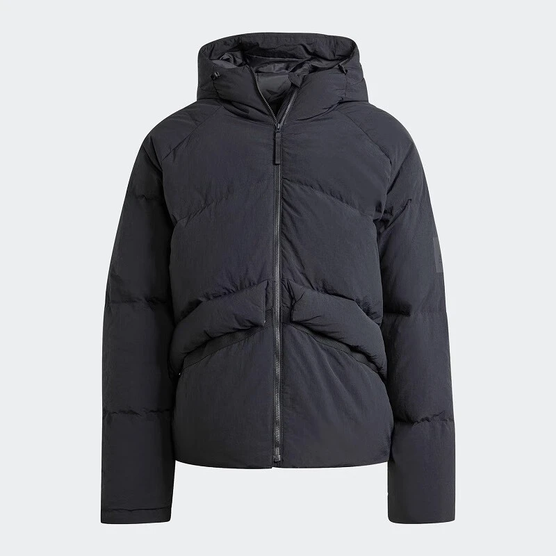 adidas阿迪达斯冬季保暖休闲连帽运动羽绒服外套IK3156 IK3153