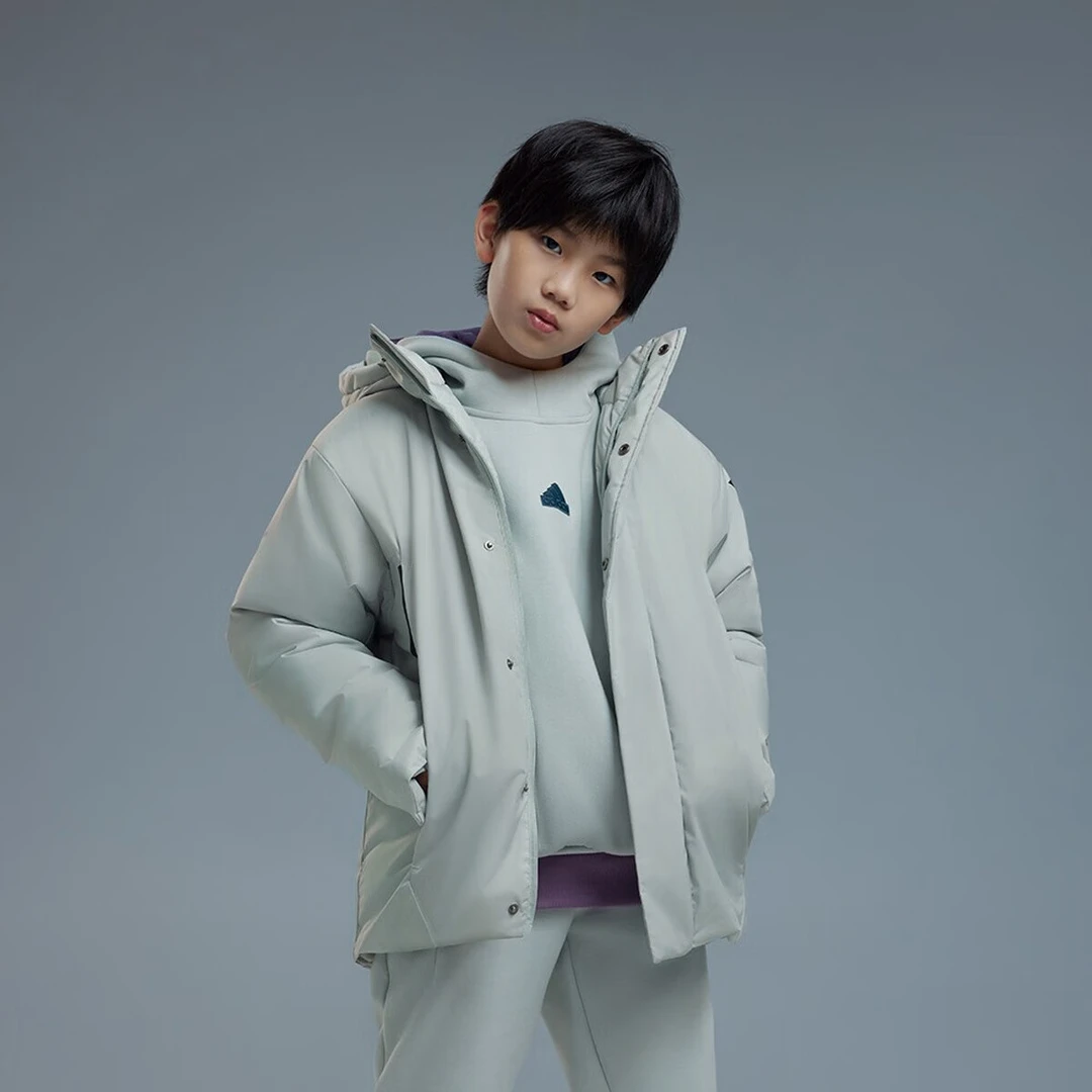 adidas大童亲子款COLD.RDY运动冬季休闲羽绒棉服 IB3977