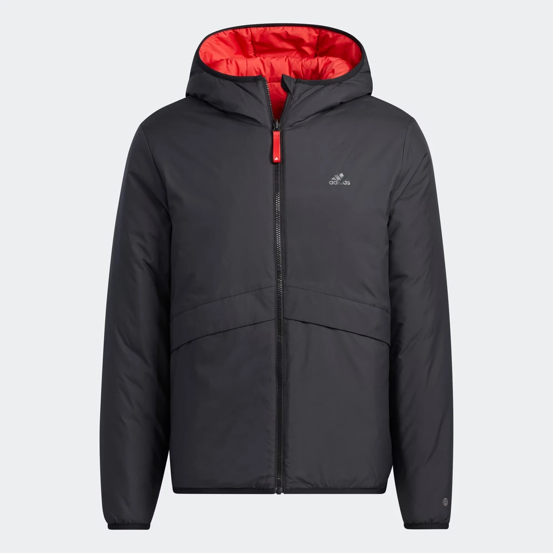 adidas阿迪达斯冬季新款男户外运动双面穿棉服外套夹克HY7219