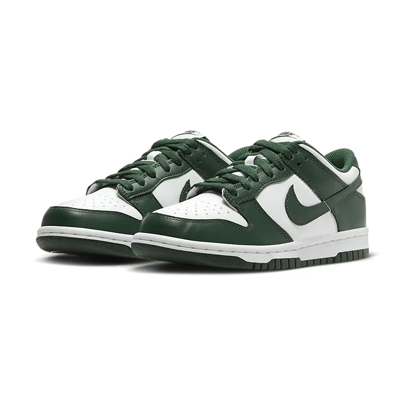 Nike耐克Dunk Low GS男女白绿运动经典休闲复古板鞋CW1590-102