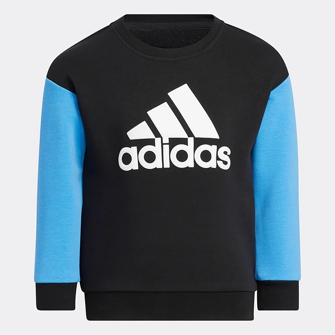 adidas阿迪达斯2024新款小童舒适运动休闲时尚卫衣 HR9315
