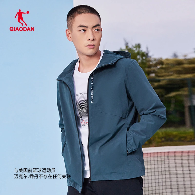 中国乔丹春季男性HT高能综训梭织防风休闲风衣EFD13232710